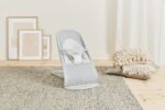 BabyBjörn Ležaljka za bebe Soft - Silver/White, Mash - Image 7