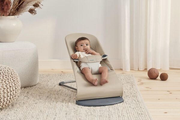 babybjörn ležaljka za bebe soft khaki/beige, woven BabyBjörn Ležaljka za bebe Soft - Khaki/Beige, Woven - Image 9