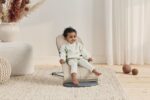 BabyBjörn Ležaljka za bebe Soft - Khaki/Beige, Woven - Image 7