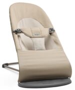 BabyBjörn Ležaljka za bebe Soft - Khaki/Beige, Woven