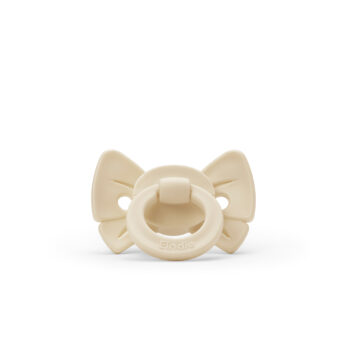 Elodie Cucle silikon – Binky Bow Oat White (3m+) – 2kom