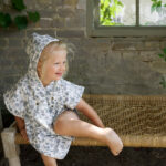 Elodie Dječiji pončo za kupanje - Garden Leo Toile - Image 2