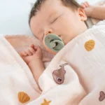 Done by Deer Organska muslin dekica za bebe – Wally Powder - Image 3