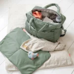 Done by Deer torba - Quilted changing bag Green - Image 5