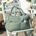 Done by Deer torba - Quilted changing bag Green - Image 10