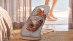 BabyBjörn Ležaljka za bebe Soft - Silver/White, Mash - Image 2