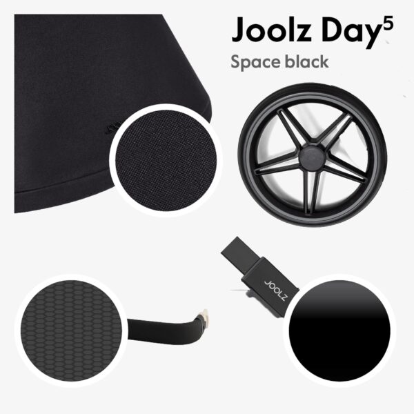 Joolz Day⁵ premium dječija kolica 2u1 Space Black - Image 9