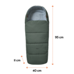 Joolz Univerzalna zimska vreća za kolica Forest Green - Image 4