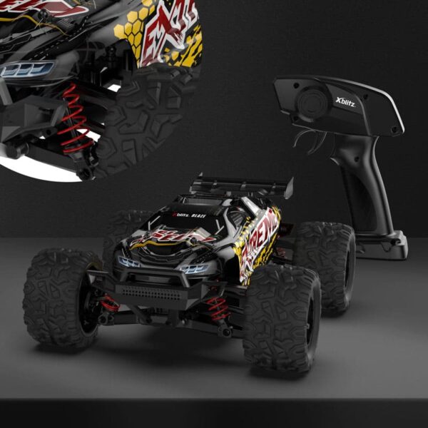 Xblitz Blaze Ekstremno brzi terenski auto 4×4 s LED svjetlima na daljinsko upravljanje, 1:18 - Image 2