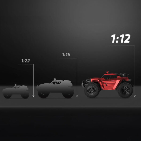 Xblitz Explorer terenski auto s LED svjetlima na daljinsko upravljanje, 1:12 - Image 3