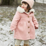 Elodie Plišana pletena kapa Furry Knit Beanie, Powder Pink - Image 6