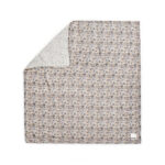 Elodie Mekana bambus muslin dekica 80×80, Blue Garden - Image 2