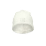 Elodie Plišana pletena kapa Furry Knit Beanie, Vanilla White