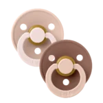 BIBS Studio Fusion Baby Blush & Woodchuck (6-18m) - 2kom