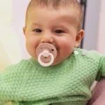 BIBS Studio Fusion Baby Blush & Woodchuck (6-18m) - 2kom - Image 2