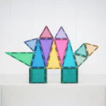 Connetix Tiles – Pastel Glitter Castle set (48 kom) - Image 8