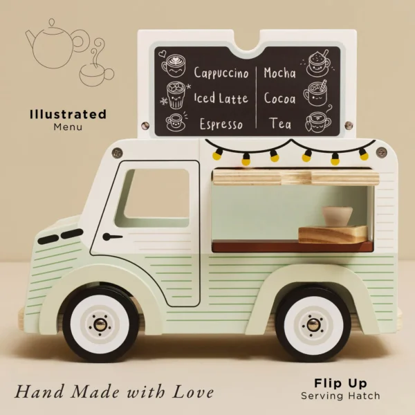 le toy van set vrt i okućnica za kućice za lutke (copy) Le Toy Van Kombi – Mobilni café bar - Image 2