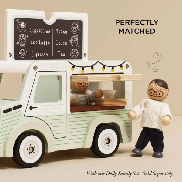 le toy van set vrt i okućnica za kućice za lutke (copy) Le Toy Van Kombi – Mobilni café bar - Image 5