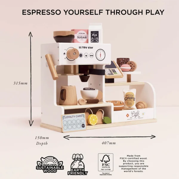 le toy van set barista café shop Le Toy Van Set - Barista café shop - Image 7