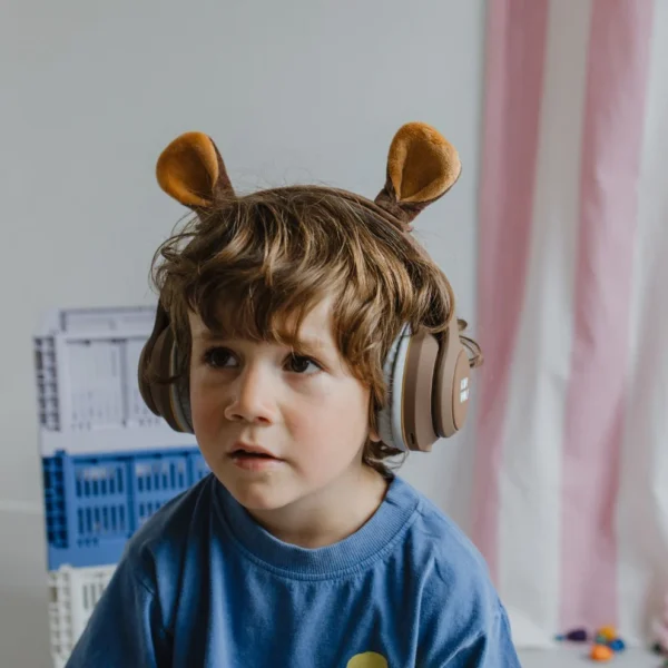 Kidywolf KIDYEARS Dječije Bluetooth slušalice s motivom 85 dB – Bear - Image 2