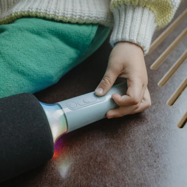 Kidywolf KIDYMIC Bežični karaoke mikrofon – Green - Image 5