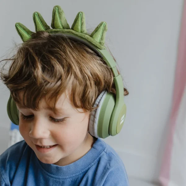 Kidywolf KIDYEARS Dječije Bluetooth slušalice s motivom 85 dB – Dinosaur - Image 3