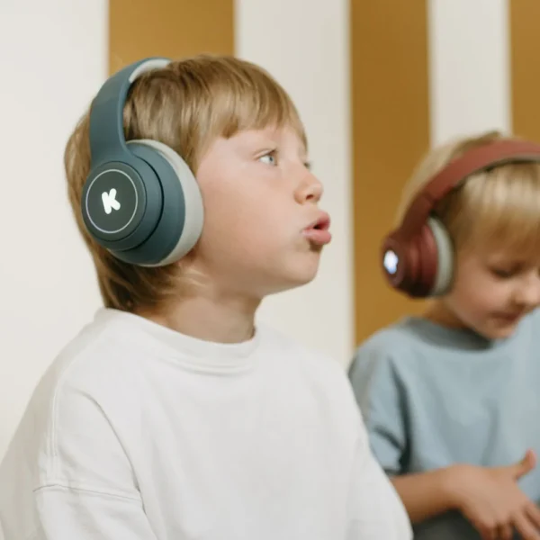 Kidywolf K-EARS Bluetooth slušalice za djecu i tinejdžere 85 dB – Blue - Image 6