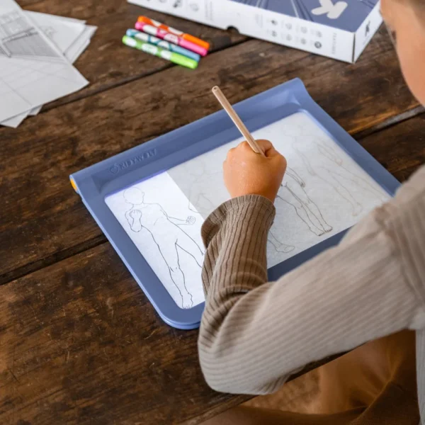 Kidywolf K-DRAW PRO MANGA Svjetleća tabla za crtanje i pisanje – Blue - Image 3