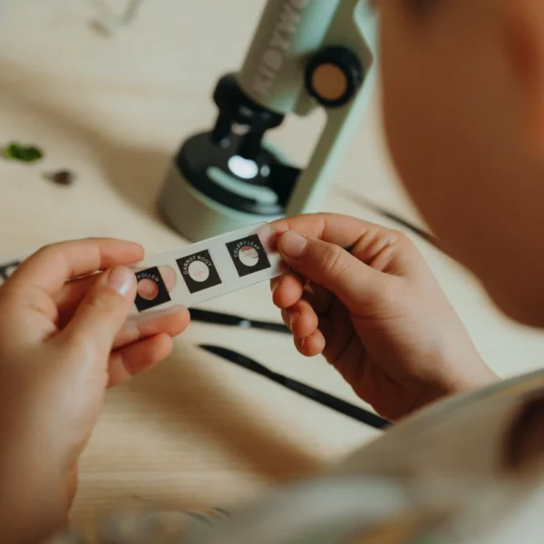 Kidywolf KIDYMICROSCOPE Prijenosni dječiji mikroskop x50/x150/x300 – Green - Image 8