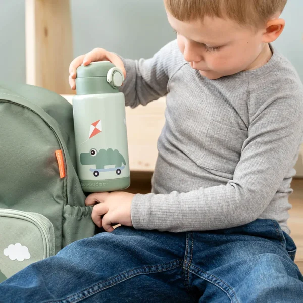 Done by Deer Termos boca 340ml – Playground Green - Image 2