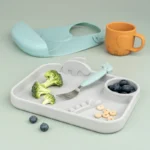 Done by Deer Easy-grip Dječiji escajg (kašika, viljuška, nož) – Deer Friends Blue - Image 5