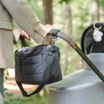 Done by Deer torba za kolica – Quilted changing bag Black - Image 5