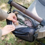 Done by Deer torba za kolica – Quilted changing bag Black - Image 7