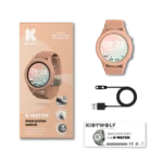 Kidywolf K-WATCH Multifunkcionalni dječiji pametni sat – Coral - Image 11