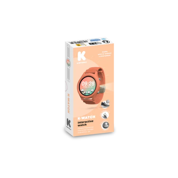 Kidywolf K-WATCH Multifunkcionalni dječiji pametni sat – Coral - Image 5