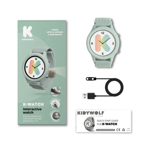 Kidywolf K-WATCH Multifunkcionalni dječiji pametni sat – Green - Image 9