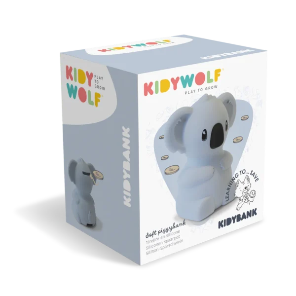 Kidywolf KIDYBANK Silikonska kasica za djecu – Koala - Image 3