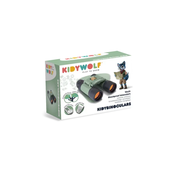 Kidywolf KIDYBINOCULARS Kompaktni dječiji dvogled 10x25 – Green - Image 5
