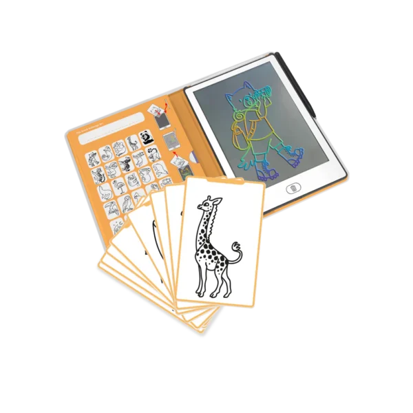 Kidywolf KIDYDRAW MINI Digitalna tabla za crtanje s 30 ilustracija - Animals - Image 4