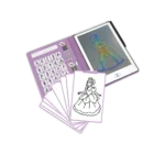 Kidywolf KIDYDRAW MINI Digitalna tabla za crtanje s 30 ilustracija - Princess - Image 6