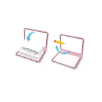 Kidywolf KIDYDRAW PRO Svjetleća tabla za crtanje i pisanje - Pink - Image 11