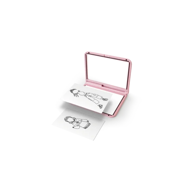 Kidywolf KIDYDRAW PRO Svjetleća tabla za crtanje i pisanje - Pink - Image 10