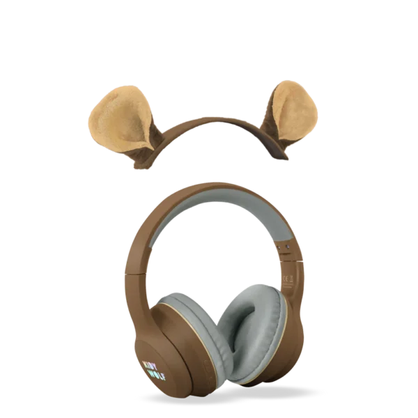 Kidywolf KIDYEARS Dječije Bluetooth slušalice s motivom 85 dB – Bear - Image 6