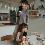 Kidywolf KIDYMIC Bežični karaoke mikrofon – Blue - Image 3