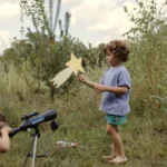 Kidywolf KIDYTELESCOPE Dječiji teleskop s tronošcem – Blue - Image 5