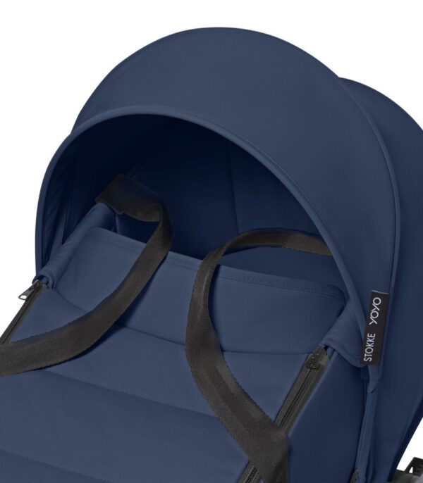 Stokke YOYO³ košara newborn shell – Navy Blue - Image 8
