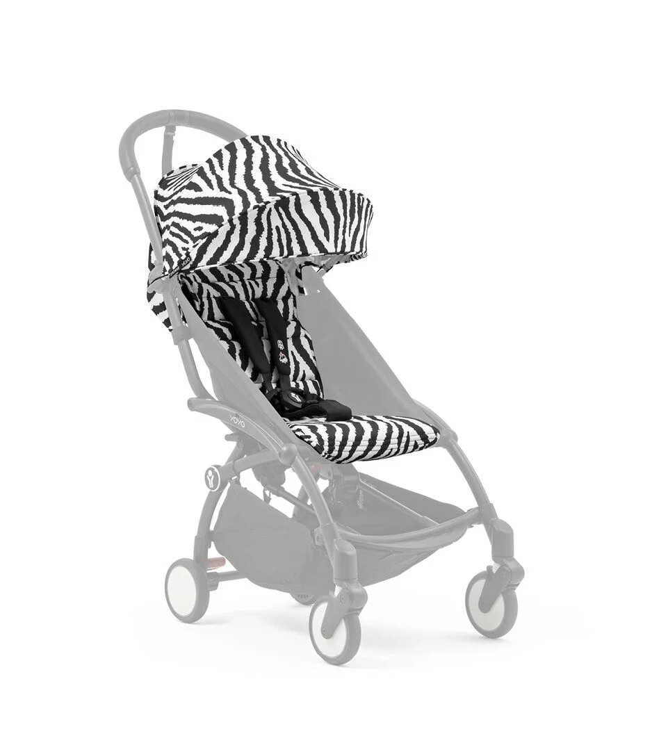 stokke® yoyo³ 6+ color pack zebra Stokke® YOYO³ 6+ Color Pack - Zebra - Image 1
