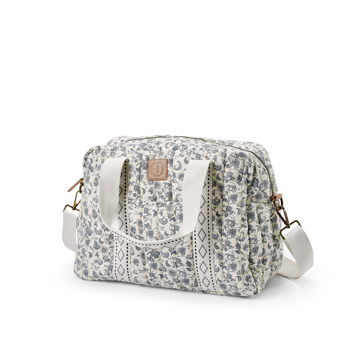 elodie torba za previjanje quilted garden leo toile Elodie torba za previjanje Quilted - Garden Leo Toile - Image 1