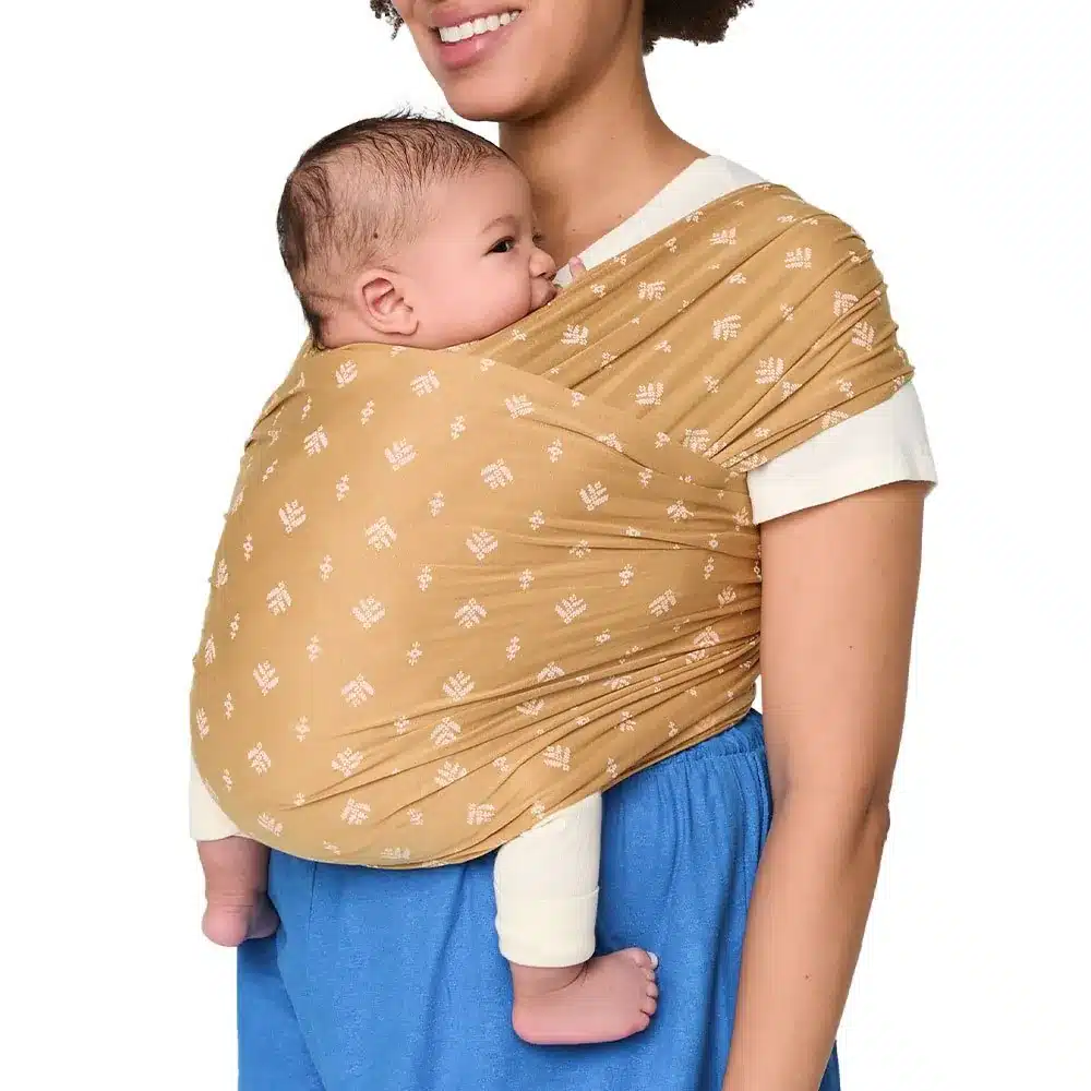 ergobaby aura marama, sustainable knit camel harvest (0 12 mj.) Ergobaby Aura marama, Sustainable Knit Camel Harvest (0-12 mj.) - Image 1