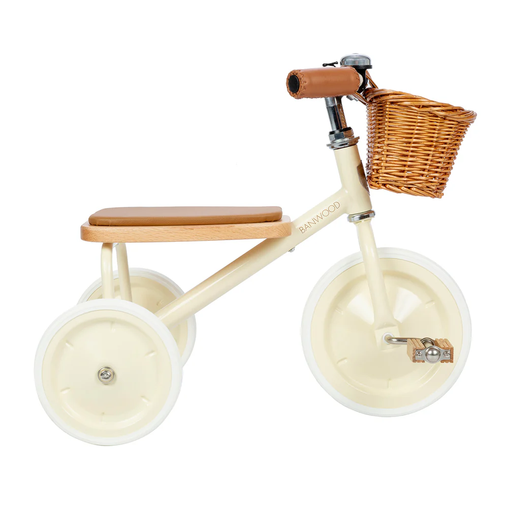 banwood tricikl vintage beige (copy) Banwood Tricikl Vintage - Cream - Image 1